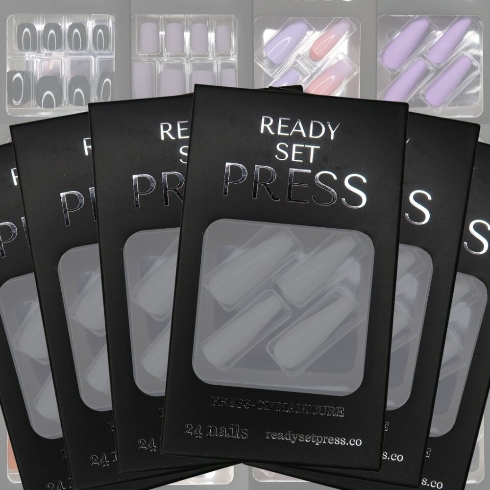 Press On-Nails 6 Sets - Ready Set Press